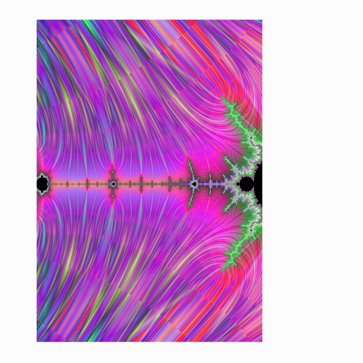 Fractal Fractals Abstract Art Large Garden Flag (Two Sides)