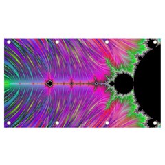 Fractal Fractals Abstract Art Banner And Sign 7  X 4  by Ravend