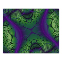 Fractal Abstract Art Pattern Flano Blanket (large)