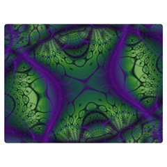 Fractal Abstract Art Pattern Flano Blanket (extra Small) by Ravend