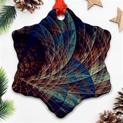 Fractal Abstract Art Ornament (snowflake)