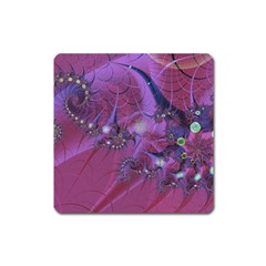 Fractal Math Abstract Abstract Art Square Magnet by Ravend