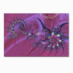 Fractal Math Abstract Abstract Art Postcard 4 x 6  (pkg Of 10)