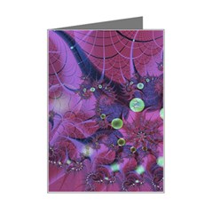 Fractal Math Abstract Abstract Art Mini Greeting Card by Ravend