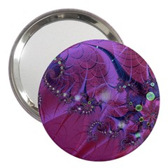 Fractal Math Abstract Abstract Art 3  Handbag Mirrors