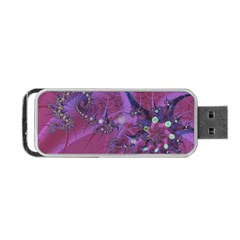 Fractal Math Abstract Abstract Art Portable Usb Flash (two Sides) by Ravend