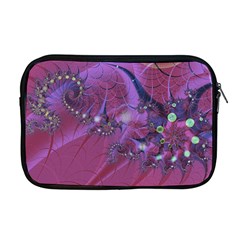 Fractal Math Abstract Abstract Art Apple Macbook Pro 17  Zipper Case by Ravend