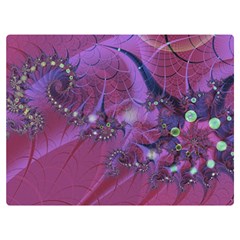 Fractal Math Abstract Abstract Art Double Sided Flano Blanket (extra Small) by Ravend