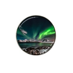 Aurora Borealis Photo Hat Clip Ball Marker (4 Pack) by danenraven