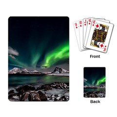 Aurora Borealis Photo Playing Cards Single Design (rectangle) by danenraven