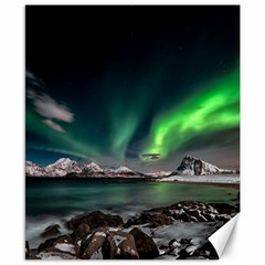 Aurora Borealis Photo Canvas 8  X 10  by danenraven