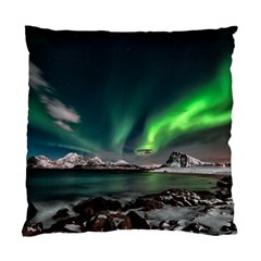 Aurora Borealis Photo Standard Cushion Case (one Side) by danenraven