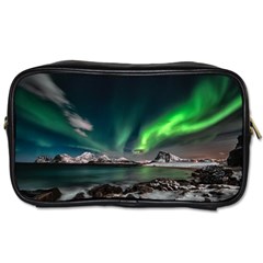 Aurora Borealis Photo Toiletries Bag (one Side) by danenraven