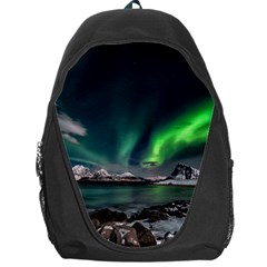 Aurora Borealis Photo Backpack Bag by danenraven