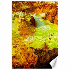 Lake Dallol In Danakil Depression Ethiopia Canvas 20  X 30  by danenraven