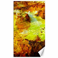 Lake Dallol In Danakil Depression Ethiopia Canvas 40  X 72 