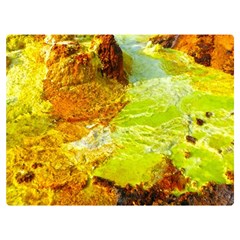 Lake Dallol In Danakil Depression Ethiopia Flano Blanket (extra Small) by danenraven