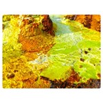 Lake Dallol In Danakil Depression Ethiopia Flano Blanket (Extra Small) 40 x30  Blanket Front