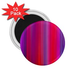 Multicolored Abstract Linear Print 2 25  Magnets (10 Pack)  by dflcprintsclothing