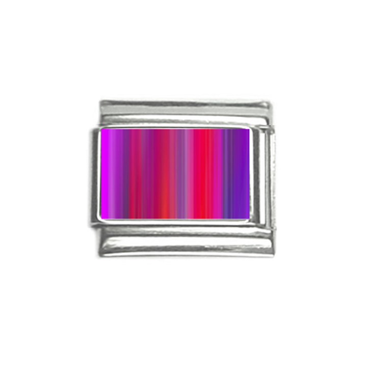 Multicolored Abstract Linear Print Italian Charm (9mm)