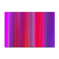 Multicolored Abstract Linear Print Sticker A4 (10 Pack) by dflcprintsclothing