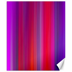 Multicolored Abstract Linear Print Canvas 8  X 10 