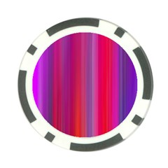 Multicolored Abstract Linear Print Poker Chip Card Guard by dflcprintsclothing