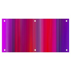 Multicolored Abstract Linear Print Banner And Sign 6  X 3  by dflcprintsclothing