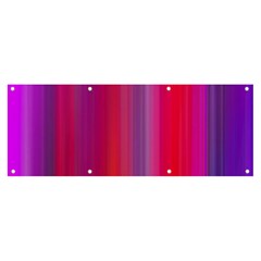 Multicolored Abstract Linear Print Banner And Sign 8  X 3  by dflcprintsclothing