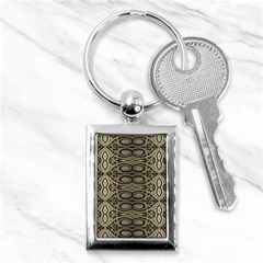 Vintage Ornament Pattern Key Chain (rectangle) by dflcprintsclothing