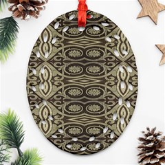 Vintage Ornament Pattern Ornament (oval Filigree)