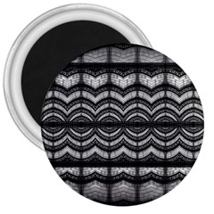 Abstract Geometric Collage Pattern 3  Magnets by dflcprintsclothing