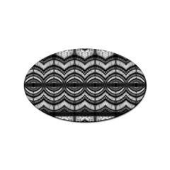 Abstract Geometric Collage Pattern Sticker Oval (10 Pack) by dflcprintsclothing