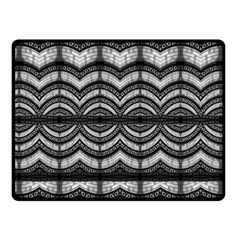 Abstract Geometric Collage Pattern Fleece Blanket (Small)