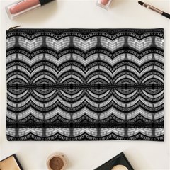 Abstract Geometric Collage Pattern Cosmetic Bag (XXXL)