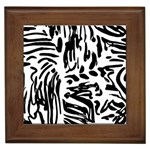 Abstract Painting Framed Tile Front