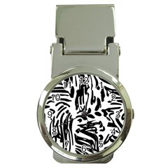 Abstract Painting Money Clip Watches by Sobalvarro