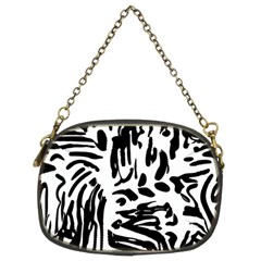 Abstract Painting Chain Purse (two Sides) by Sobalvarro