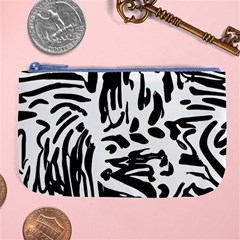 Abstract Painting Large Coin Purse by Sobalvarro