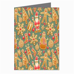 Pattern Seamless Greeting Cards (pkg Of 8)