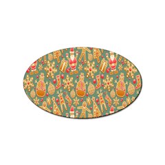 Pattern Seamless Sticker Oval (100 Pack) by artworkshop