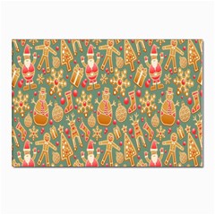 Pattern Seamless Postcards 5  X 7  (pkg Of 10) by artworkshop