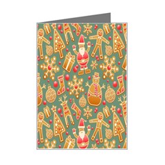 Pattern Seamless Mini Greeting Card