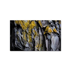 Rock Wall Crevices  Sticker (rectangular) by artworkshop