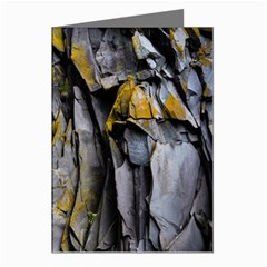 Rock Wall Crevices  Greeting Cards (pkg Of 8)