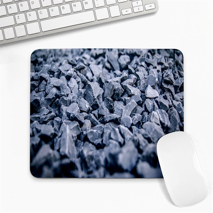 Rocks Stones Gray Gravel Rocky Material  Large Mousepad