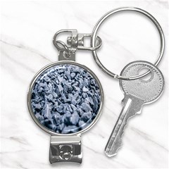 Rocks Stones Gray Gravel Rocky Material  Nail Clippers Key Chain by artworkshop