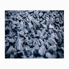 Rocks Stones Gray Gravel Rocky Material  Small Glasses Cloth by artworkshop