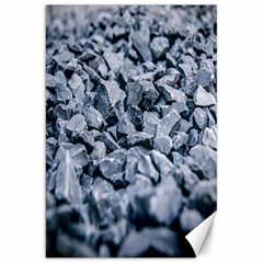 Rocks Stones Gray Gravel Rocky Material  Canvas 20  X 30  by artworkshop