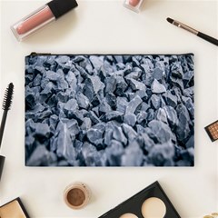 Rocks Stones Gray Gravel Rocky Material  Cosmetic Bag (large) by artworkshop